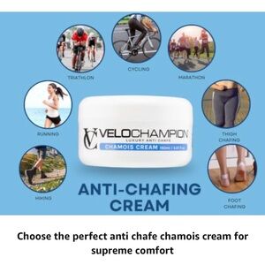 🆕VeloChampion Luxury Chamois Cream 150ml